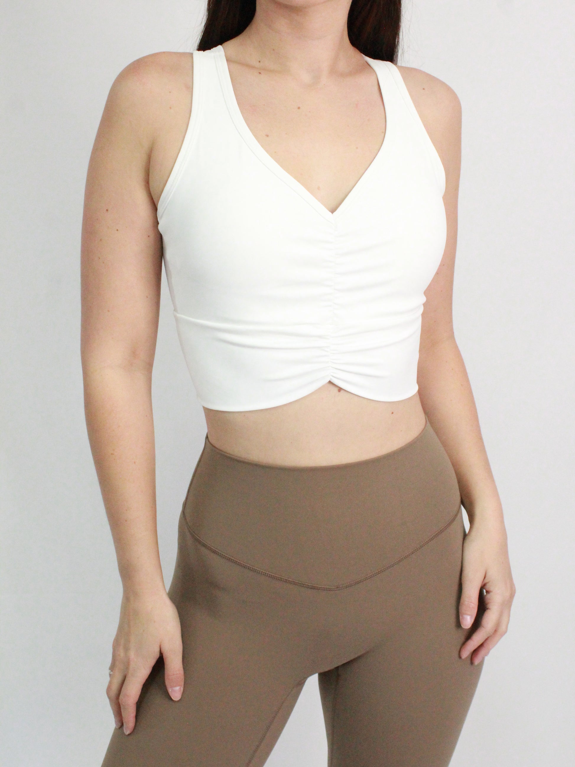 Top Sculpt V-Ruched